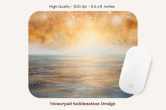 Ocean Mouse Pad Sublimation  Beach Sublimation Mousepad