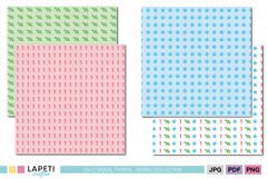 summer digital paper