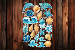 Ocean Printable Stickers - PNG Sticker Sheet