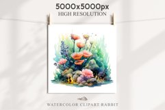 Ocean Sea Coral Nautical Seascape Undersea World Fish PNG Art Watercolor Transparent wedding invitation shirt designs sublimation printable bloom