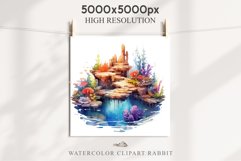 Ocean Sea Coral Nautical Seascape Undersea World Fish PNG Art Watercolor Transparent wedding invitation shirt designs sublimation printable bloom