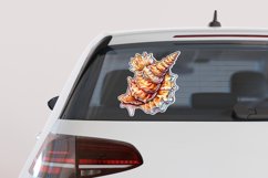 Ocean Seashell Sticker Clipart Bundle Product Image 6