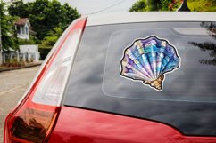 Ocean Seashell Sticker Clipart Bundle Product Image 2
