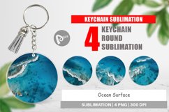 Keychain Ocean Surface Product Image 1