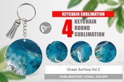 Keychain Ocean Surface Product Image 1