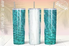 Personalized summer tumbler PNG, add your text ocean tumbler Product Image 3