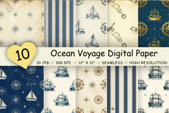 ocean voyage pattern, ocean voyage paper, sailing pattern, sailing digital paper, maritime adventure pattern, sea chart pattern, nautical map pattern, sailing ship pattern, ocean explorer paper, maritime seamless pattern, voyage scrapbook paper, ocean pri