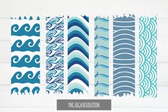 Ocean Wave Patterned Tape Product Image 1