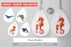 Ocean Wonders Marine Life Earring Product Image 1