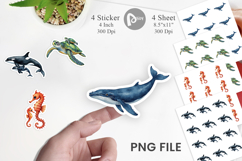 Ocean Wonders Marine Life Sticker Product Image 1