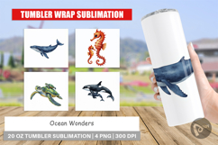 Ocean Wonders Marine Life Tumbler Product Image 1