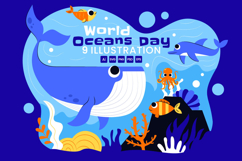 9 World Oceans Day Illustration Product Image 1