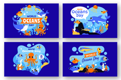 9 World Oceans Day Illustration Product Image 3