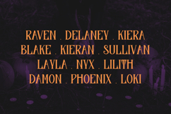 Ochlaz Mystical Serif Display Typeface Product Image 4