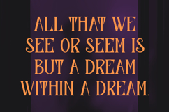 Ochlaz Mystical Serif Display Typeface Product Image 6