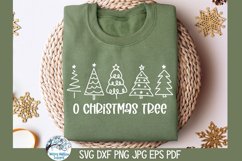 O Christmas Tree SVG | Holiday Decor Design Product Image 2