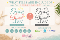 Beach Bride svg, Bachelorette Trip svg, Coastal Wedding svg Product Image 7