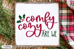 Comfy Cozy Are We - Christmas SVG Design Product Image 1