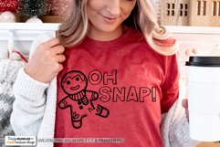 Oh Snap! Gingerbread - Funny Winter Design Product Image 1