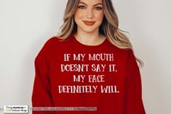 If My Mouth Doesn't Say It SVG | Funny Design Product Image 1