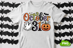 October 31 PNG | Halloween Sublimation | Halloween PNG Product Image 3
