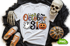October 31 PNG | Halloween Sublimation | Halloween PNG Product Image 4