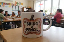 October Classroom Spook Teacher Art Sublimation Product Image 4