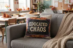 October Classroom Spook Teacher Art Sublimation Product Image 6