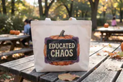 October Classroom Spook Teacher Art Sublimation Product Image 7