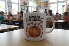 October Classroom Spook Teacher Art Sublimation Product Image 11