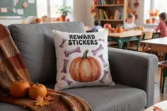October Classroom Spook Teacher Art Sublimation Product Image 12
