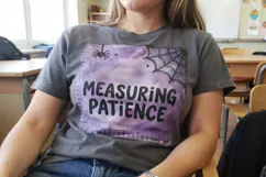 October Classroom Spook Teacher Art Sublimation Product Image 4