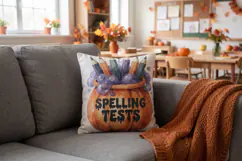 October Classroom Spook Teacher Art Sublimation Product Image 7