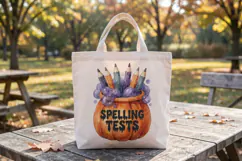 October Classroom Spook Teacher Art Sublimation Product Image 8