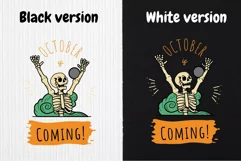 October Is Coming PNG / Fall png / Halloween png Product Image 2