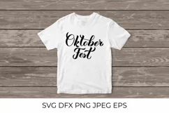 Oktoberfest SVG lettering . Bavarian Beer festival Product Image 2