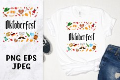 Oktoberfest sublimation design. Fraktur gothic lettering Product Image 1