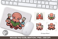 Mouse Pad Octopus Mood Product Image 1