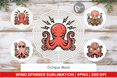 Wind Spinner Octopus Mood Product Image 1