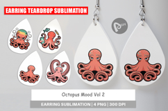 Earring Octopus Mood Product Image 1