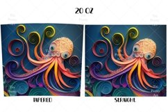 Octopus Tumbler Wrap, 20 oz tumbler wrap, Octopus png, Octopus Tumbler Wrap