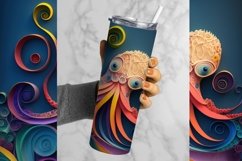 Octopus Tumbler Wrap, 20 oz tumbler wrap, Octopus png, Octopus Tumbler Wrap