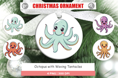 Ornament Waving Octopus Product Image 1