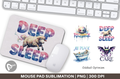 Oddball Optimism Rest Mouse Pad Product Image 1