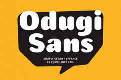 Udogi Sans - A Clean and Versatile Font Product Image 1