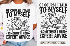 Of Course I Talk To Myself Sometimes I Need Expert Advice Product Image 1