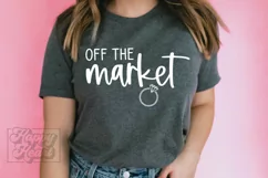 Off The Market SVG - Engagement SVG - Future Mrs - Bride SVG Product Image 5