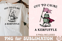 Off To Cause A Kerfuffle Png Product Image 3