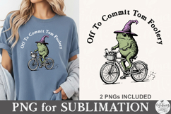 Off to Commit Tom Foolery Png Product Image 1