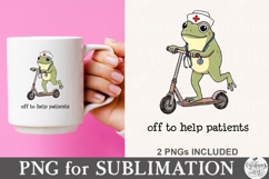 Off to Help Patients PNG Product Image 5